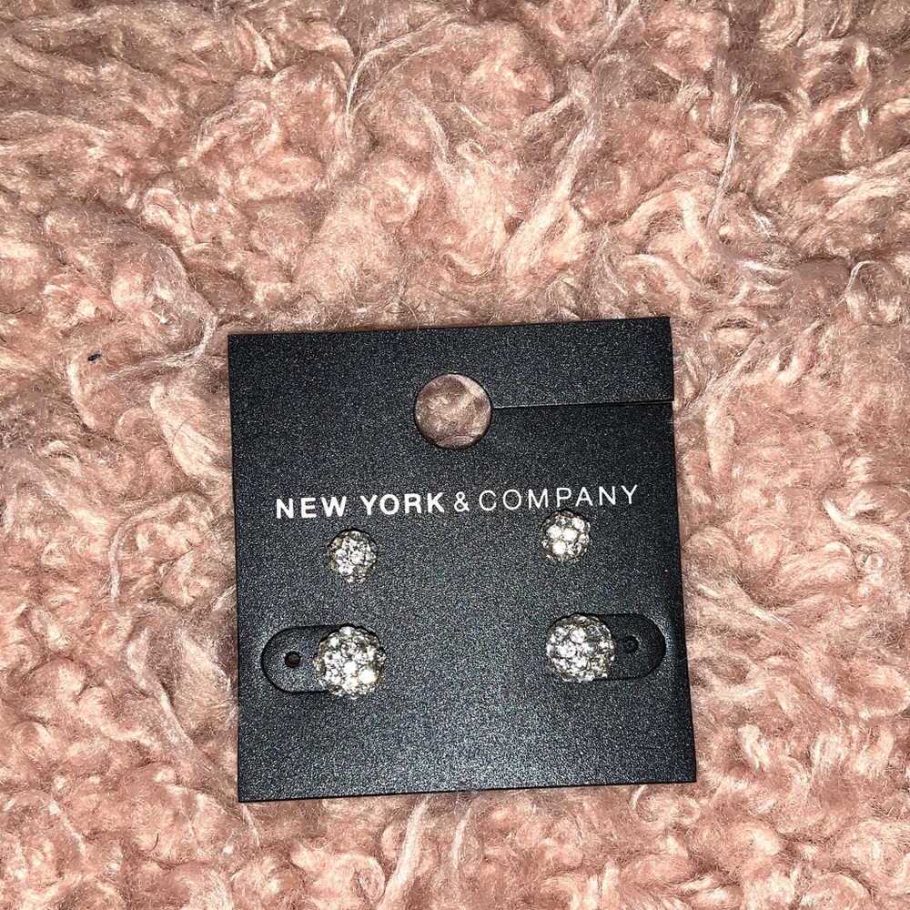 3 Sets of New York and company earrings